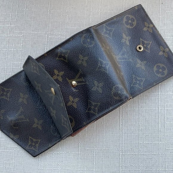 Louis Vuitton Card Holder Monogram Elise Trifold Wallet Made in Frane Read Desc - Picture 8 of 12
